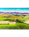 Tuscany, Tuscany painting, tiny painting, print, giclee print< canvas print